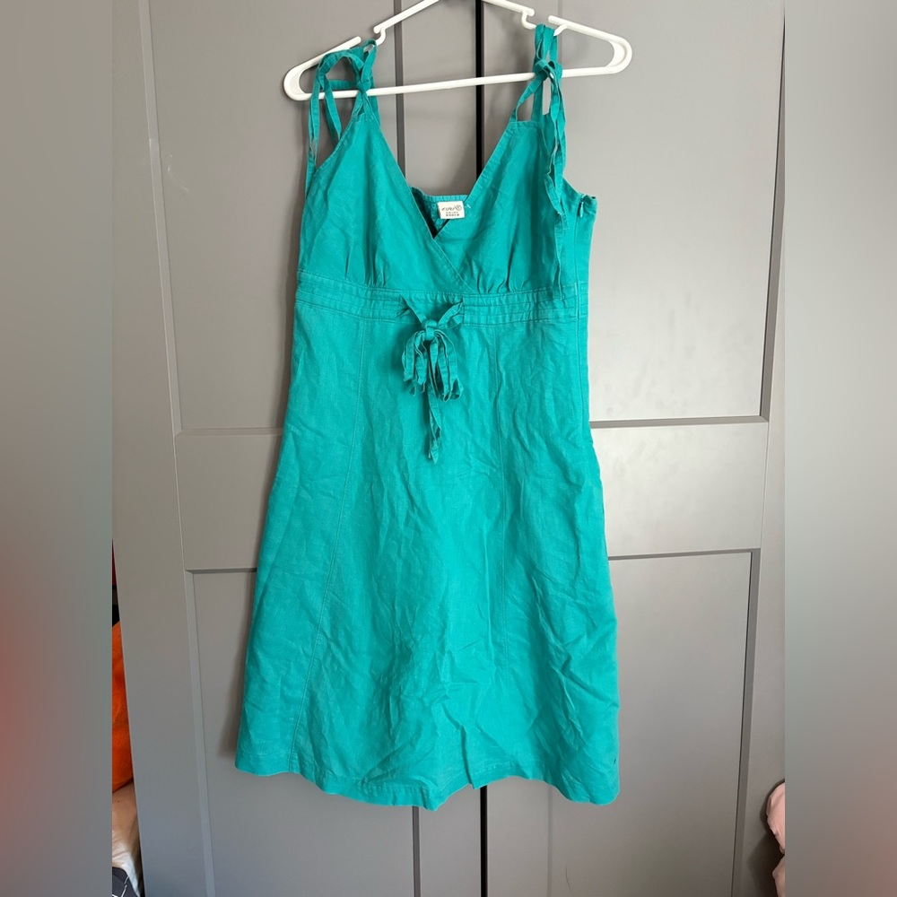 Esprit Turquoise Mini Dress